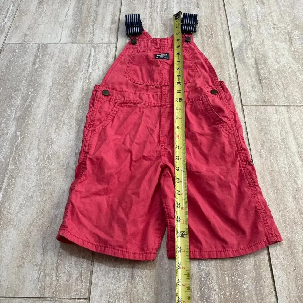 Oshkosh-b-gosh Red Dungarees-overalls